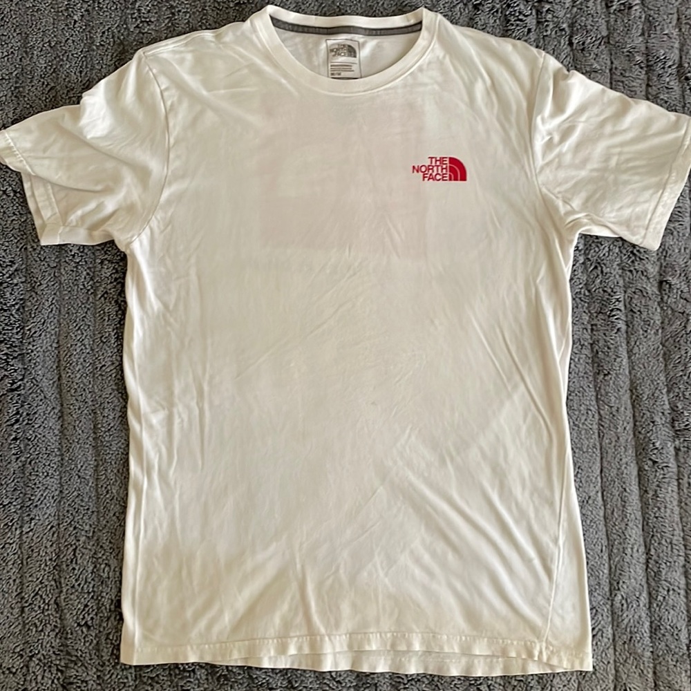 North Face White t shirt